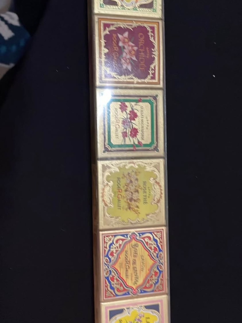 Vintage Roger & Gallet Paris Guest Soap Set - 6 Fragrant Bars New Old Stock